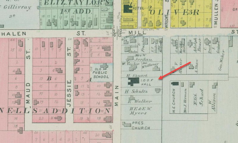 Elkton Opera House - Huron County Plat Map